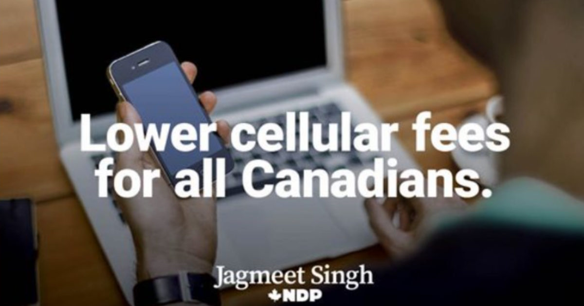 NDP Promising Lower Cellular Fees