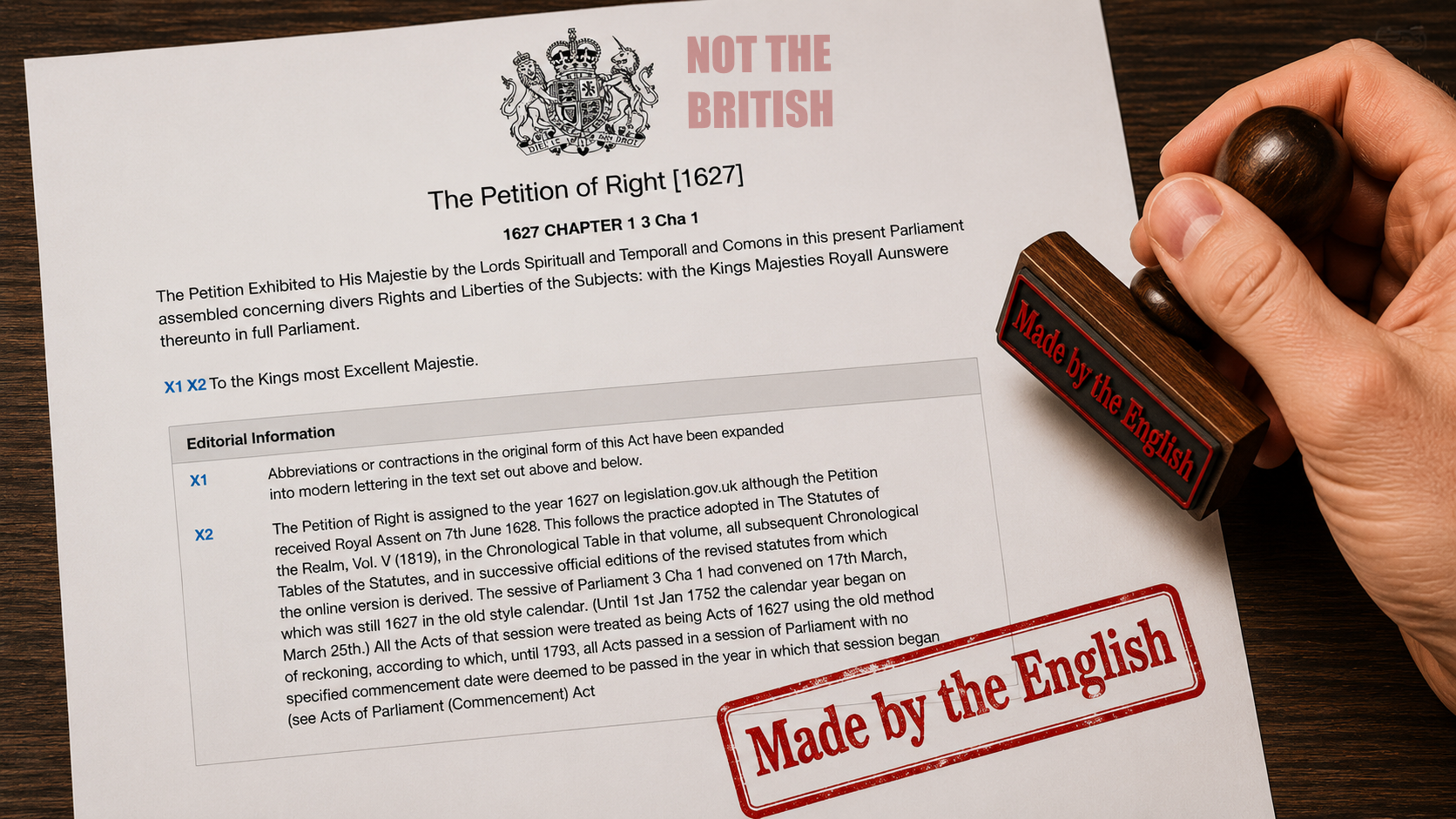 Petition of Right 1627