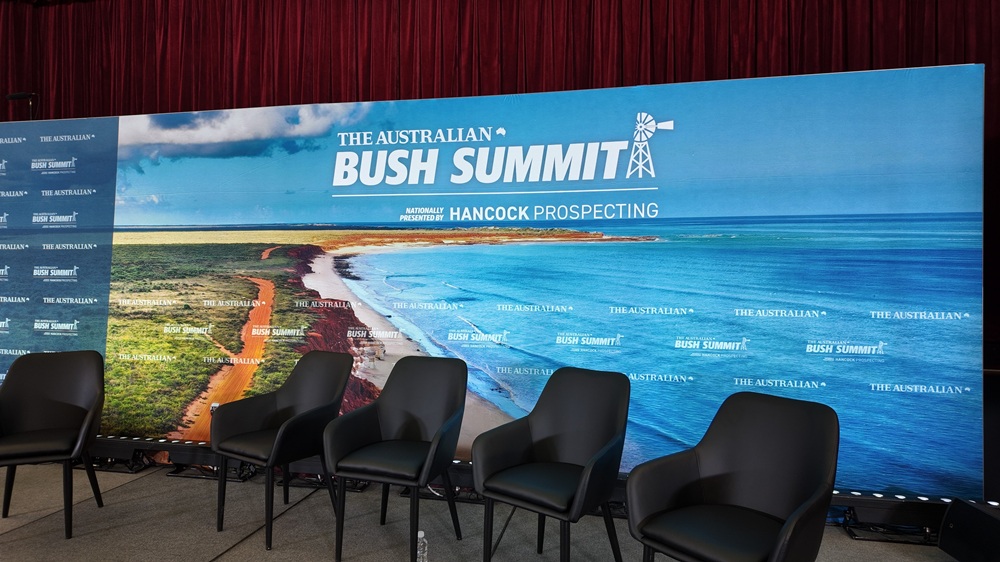 James Price Point backdrop to Australian Bush Sumit James Price Point backdrop to Australian Bush Summit
