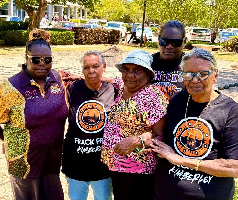 Traditional Owners called for a legislated ban on fracking in the Kimberley region Traditional Owners called for a legislated ban on fracking in the Kimberley region