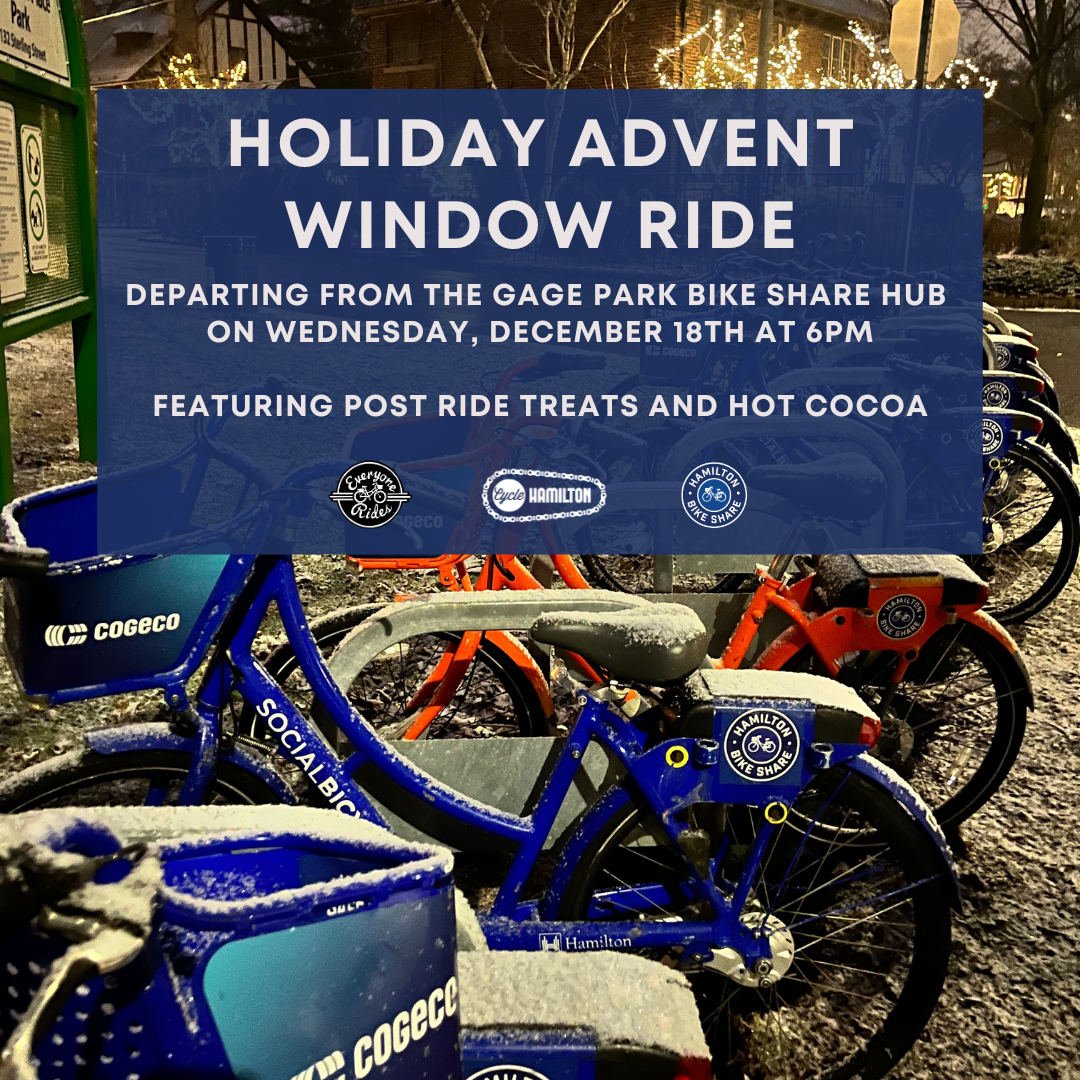 Holiday Advent Window Group Ride - Everyone Rides