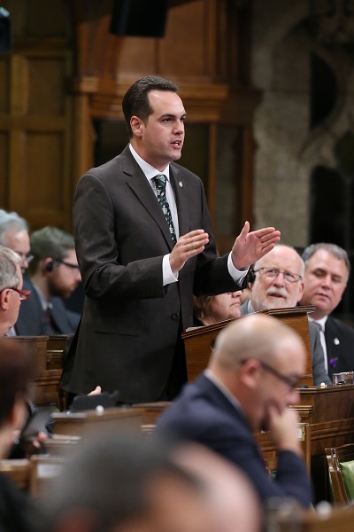 Weir Speaking in the House of Commons