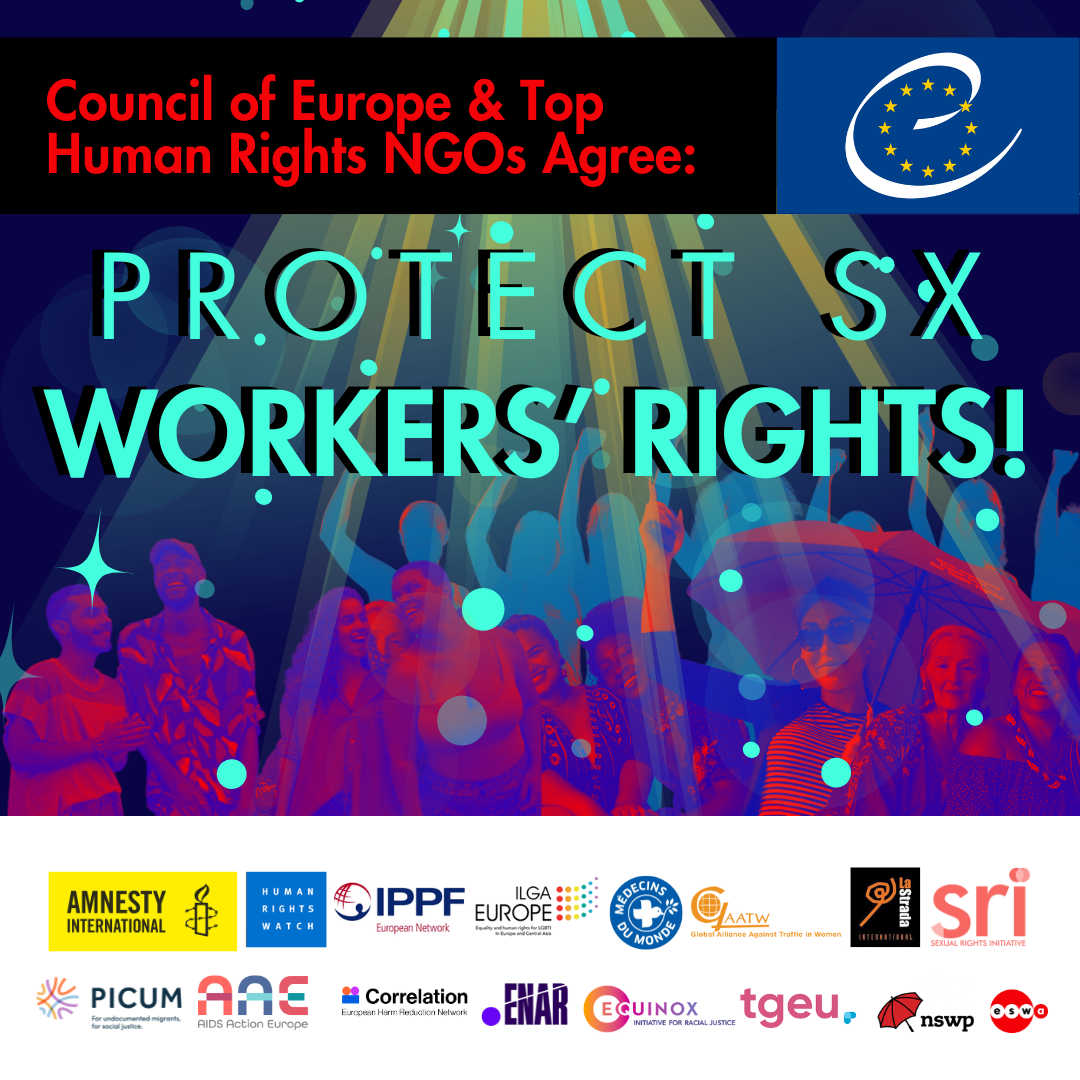 Council of Europe Delays Action on Protecting Sx Workers’ Rights