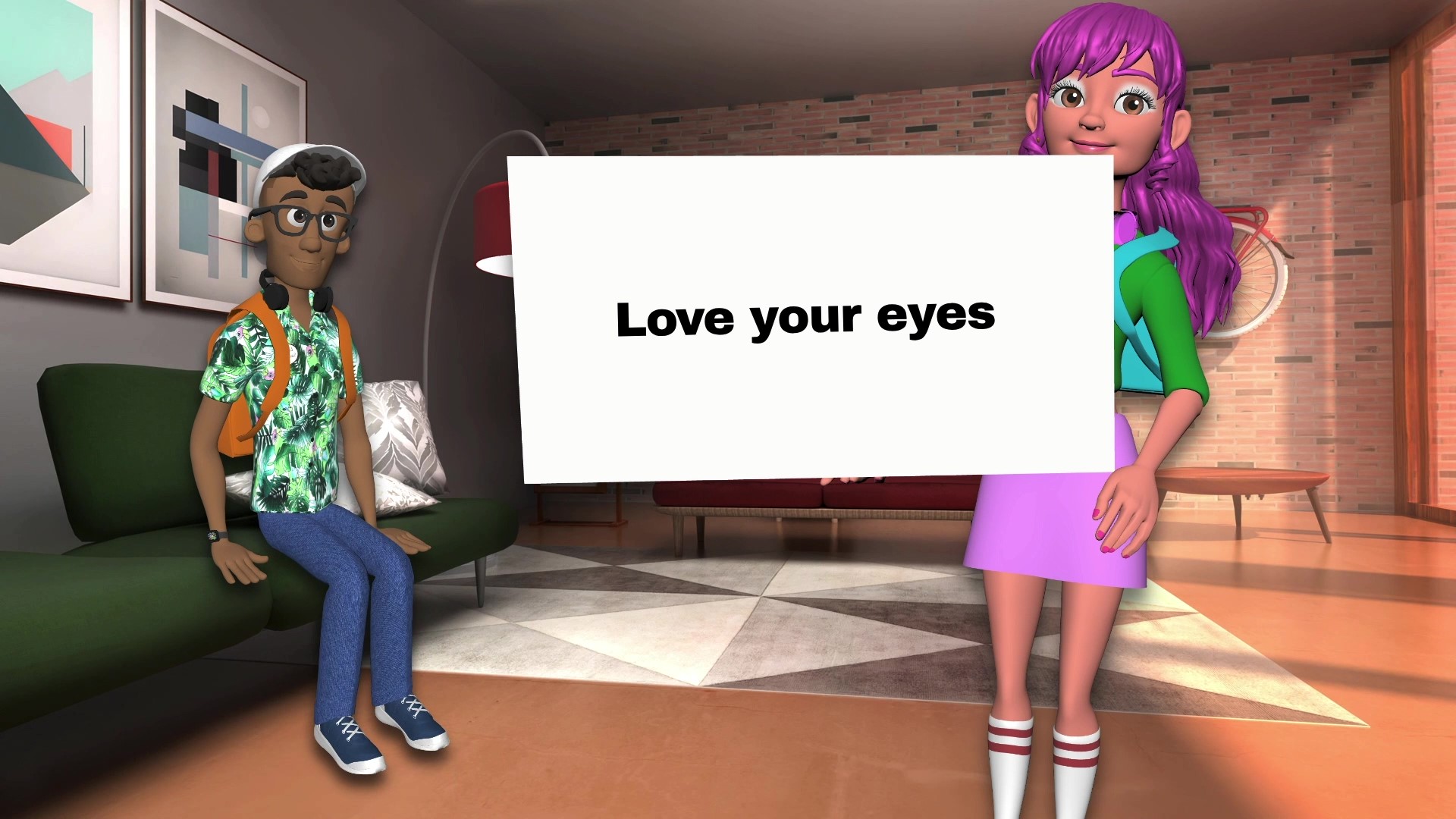6 Simple Things. Children's Eye Health Campaign preview image