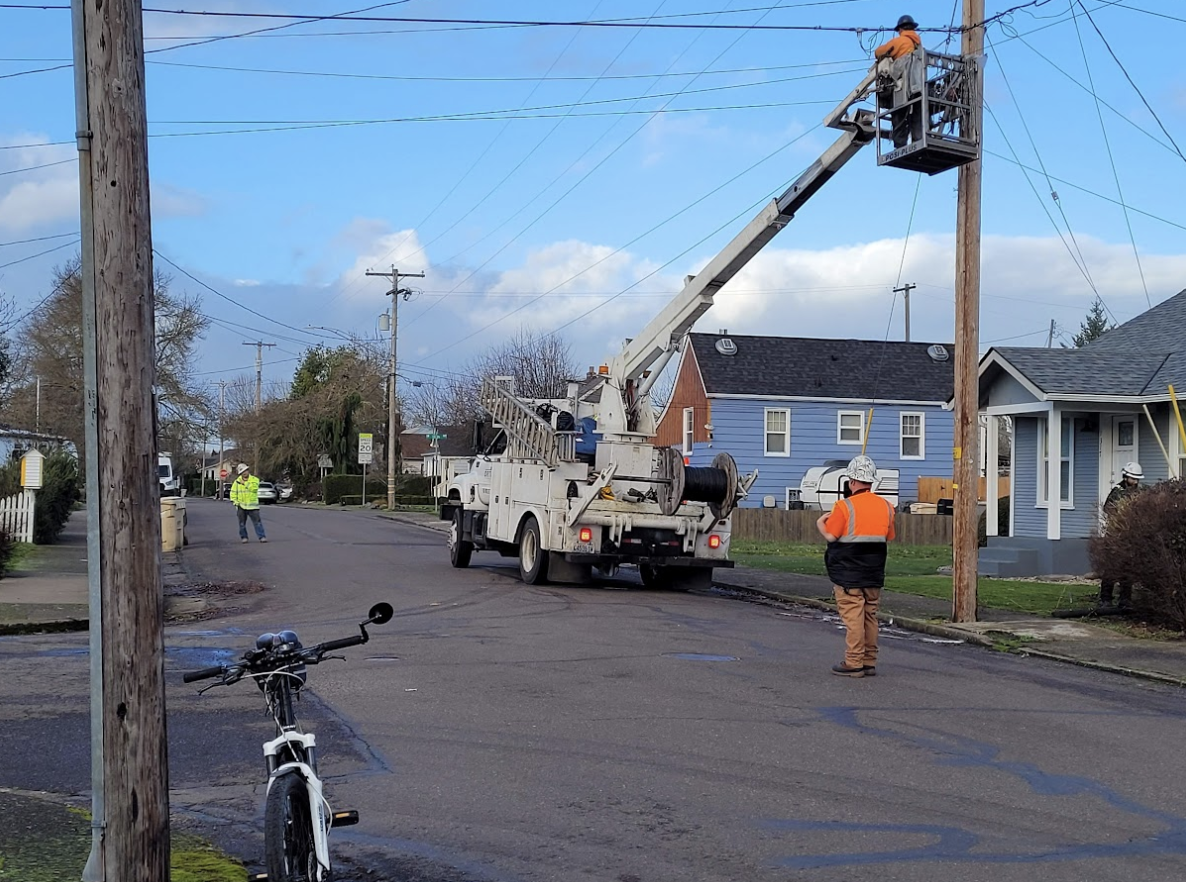 Ziply Fiber working to hook up Albany
