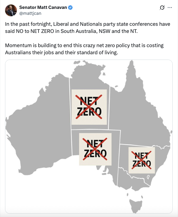 Coalition’s grassroots follow Family First in ditching net zero, Ley and Littleproud must act