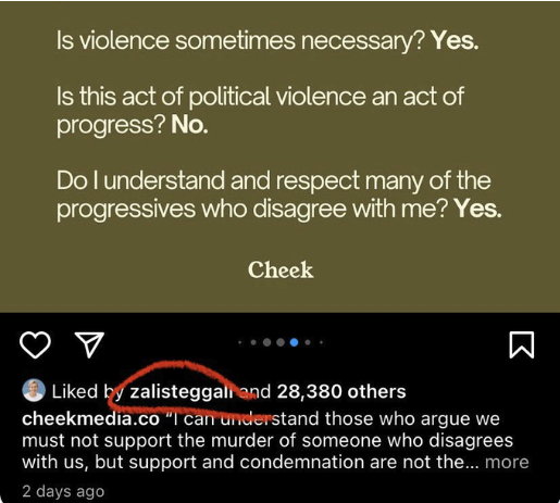 Zali must renounce violence or resign