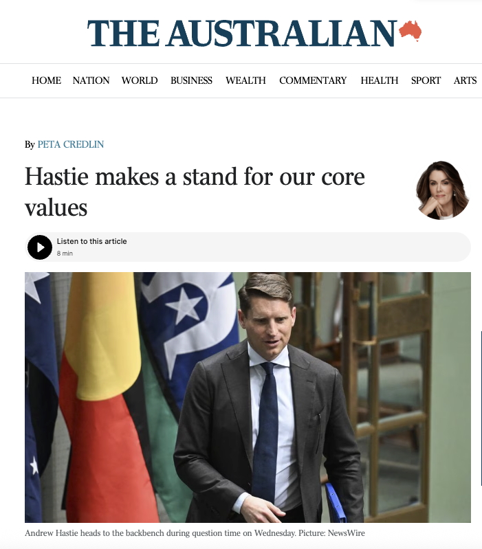 The struggle for the soul of Australia