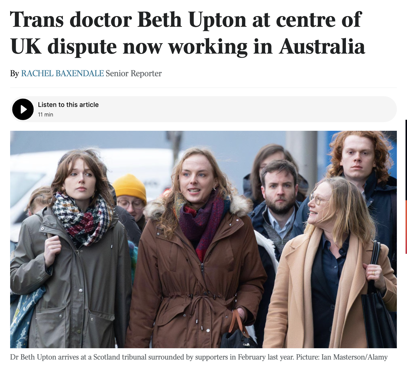 Family First calls for de-registration of man identifying as a female doctor