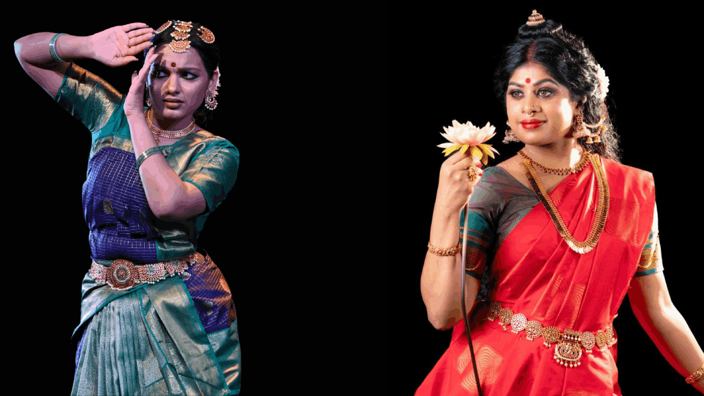Nikitha Sreekant and Kalakshetra Reshma Rajeev