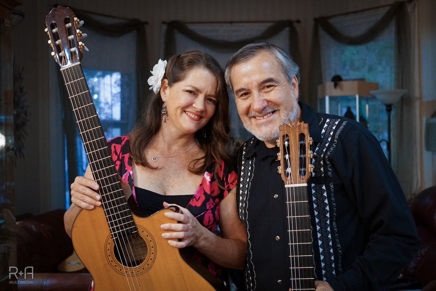 Dúo Cascada de Flores