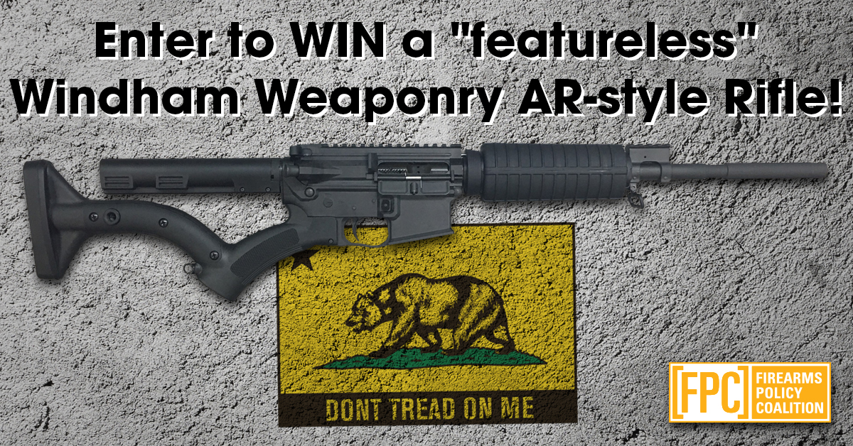Windham Weaponry Giveaway Entry Form Firearms Policy Coalition