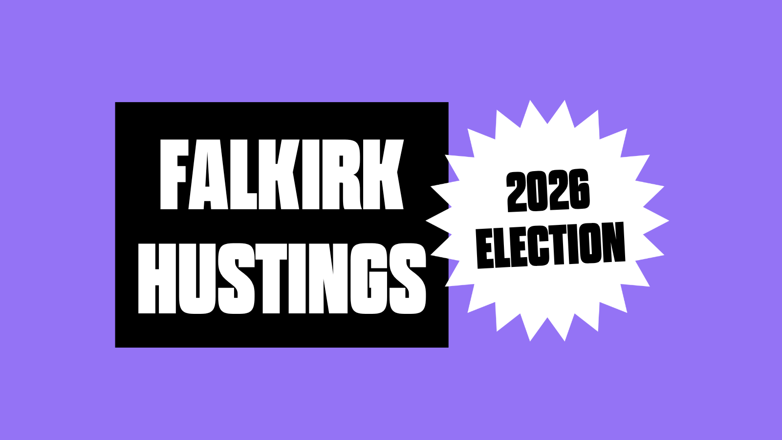 Friends of the Earth Falkirk Climate Hustings