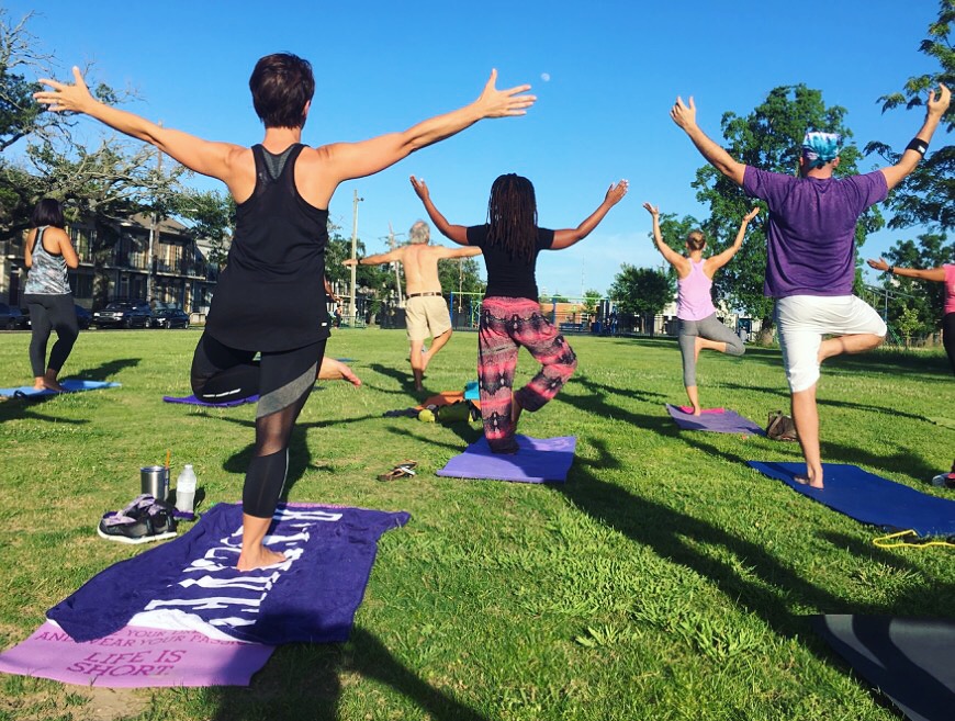 Get Fit Yoga Friends of Lafitte Greenway