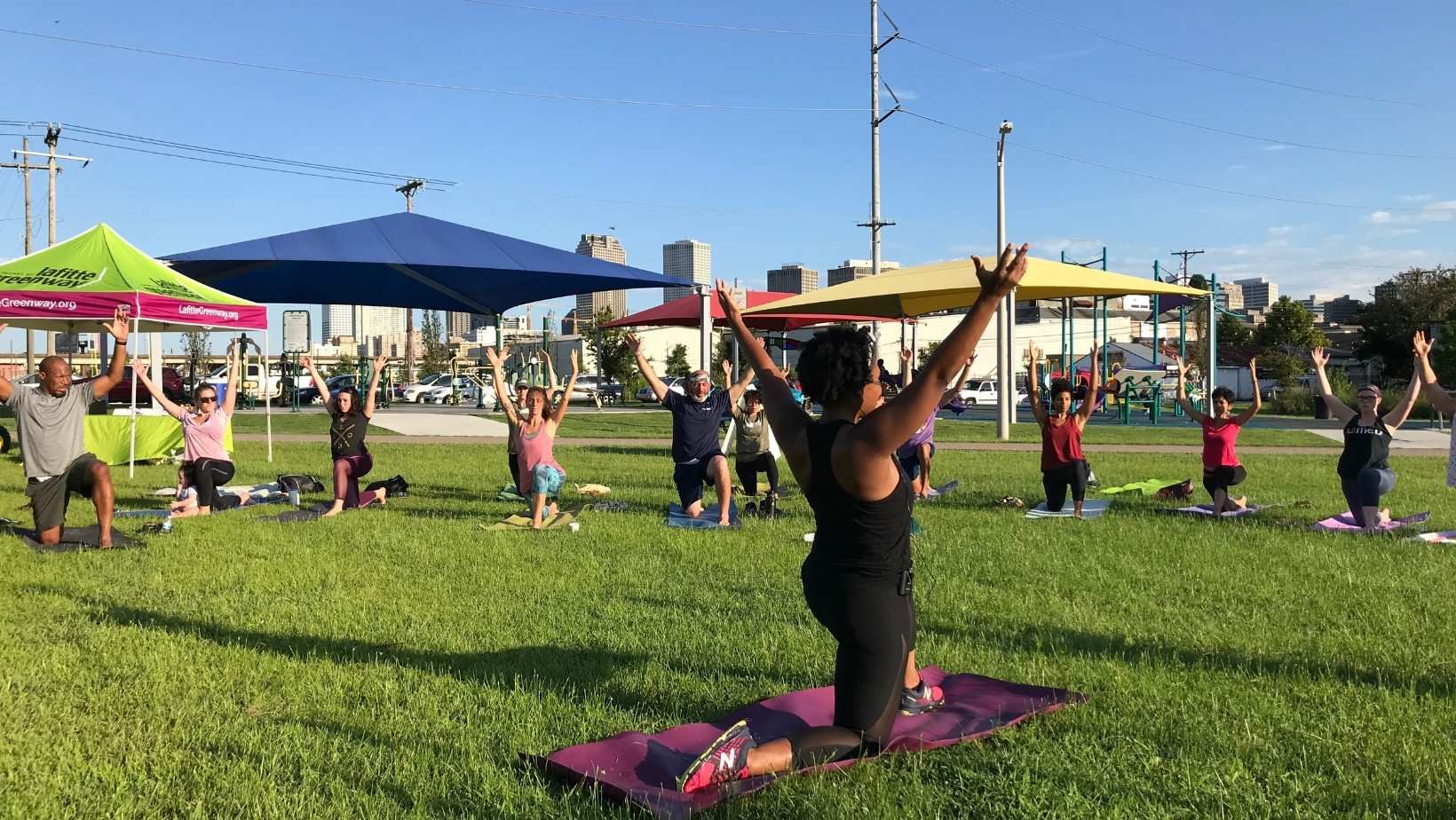 Get Fit Spring Yoga 2023 Friends of Lafitte Greenway