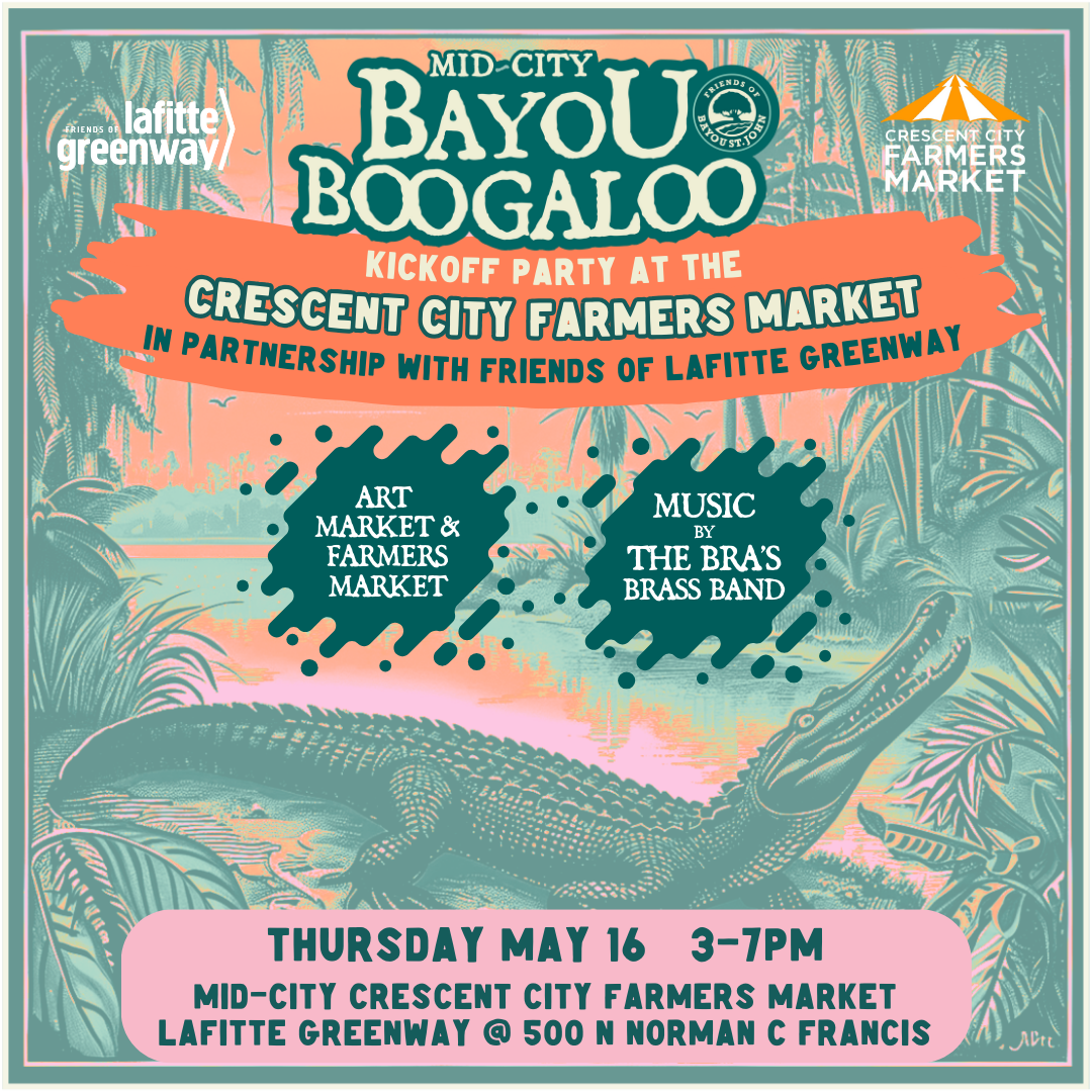 Bayou Boogaloo Kick Off 2024 Friends of Lafitte Greenway