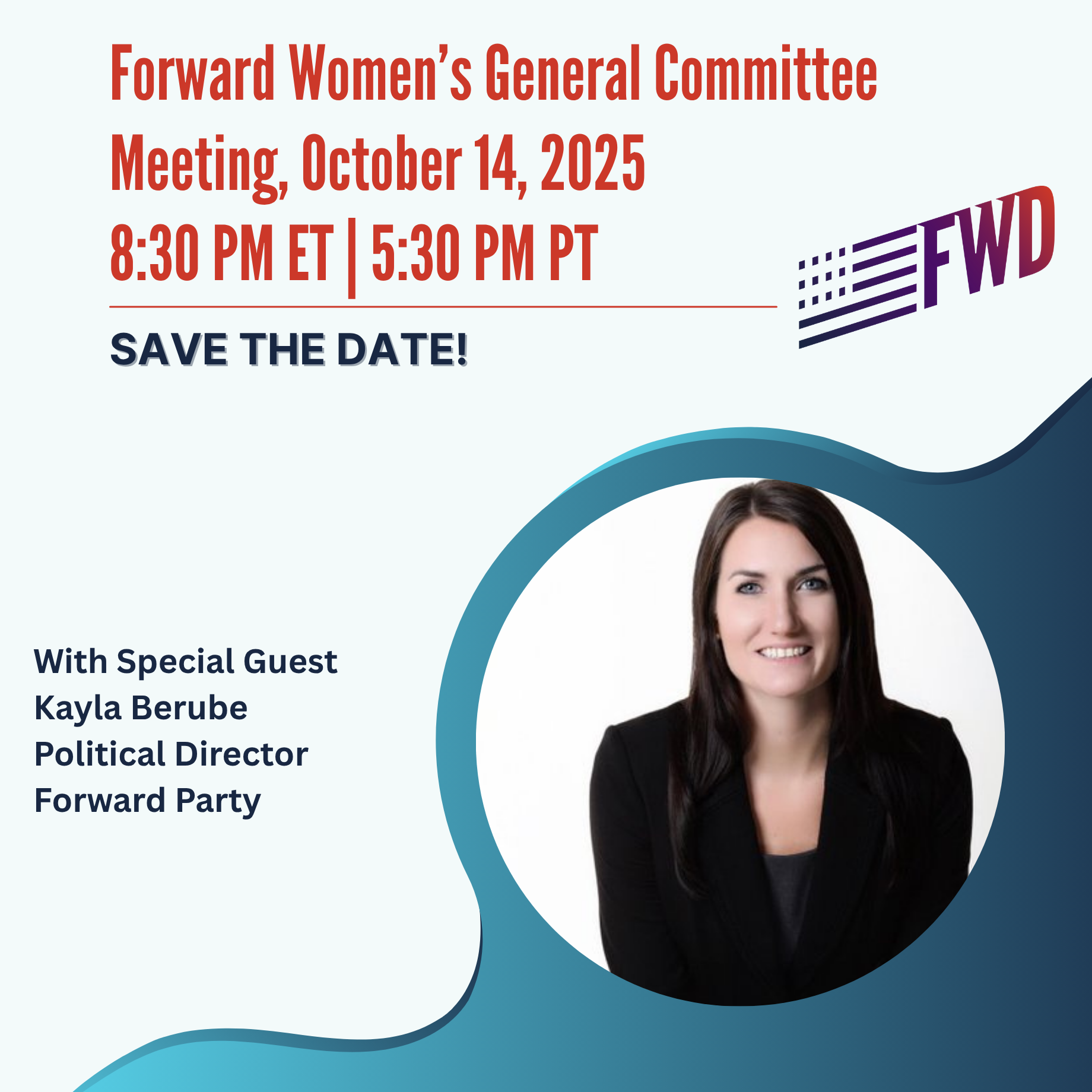 Women's Committee Invite 10/14/25