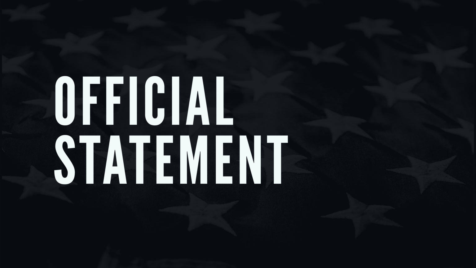 Link to Official Statement on Operation Epic Fury