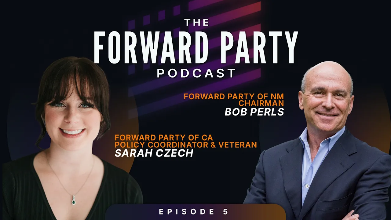 Promo Shot forThe Forward Party Podcast E05