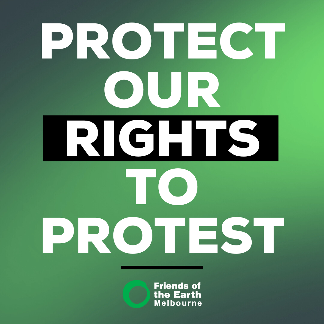 Protect our rights to protest