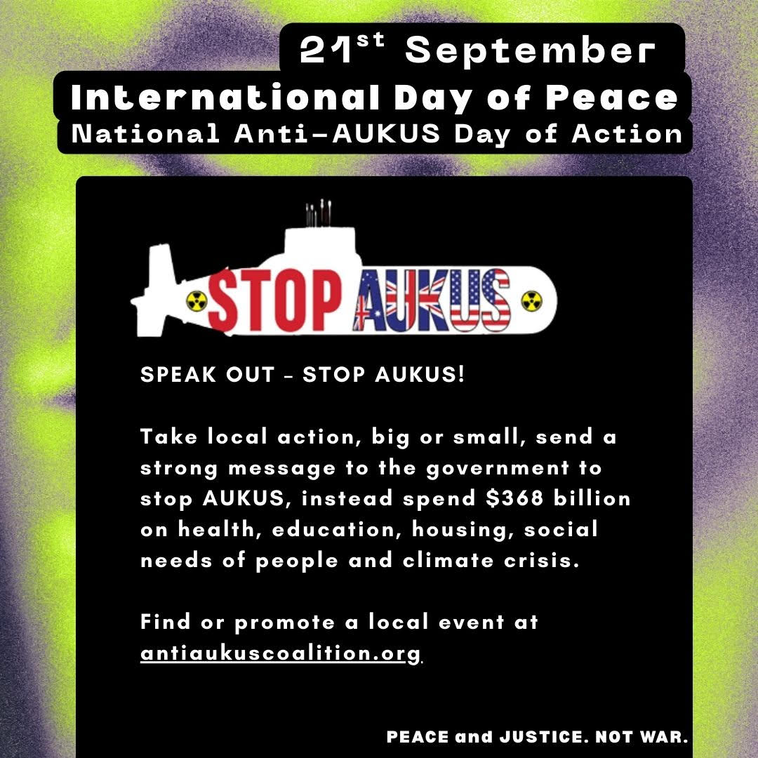 Stop AUKUS day of action
