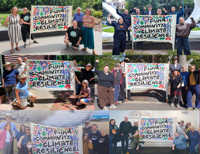 Fund community climate resilience supporters