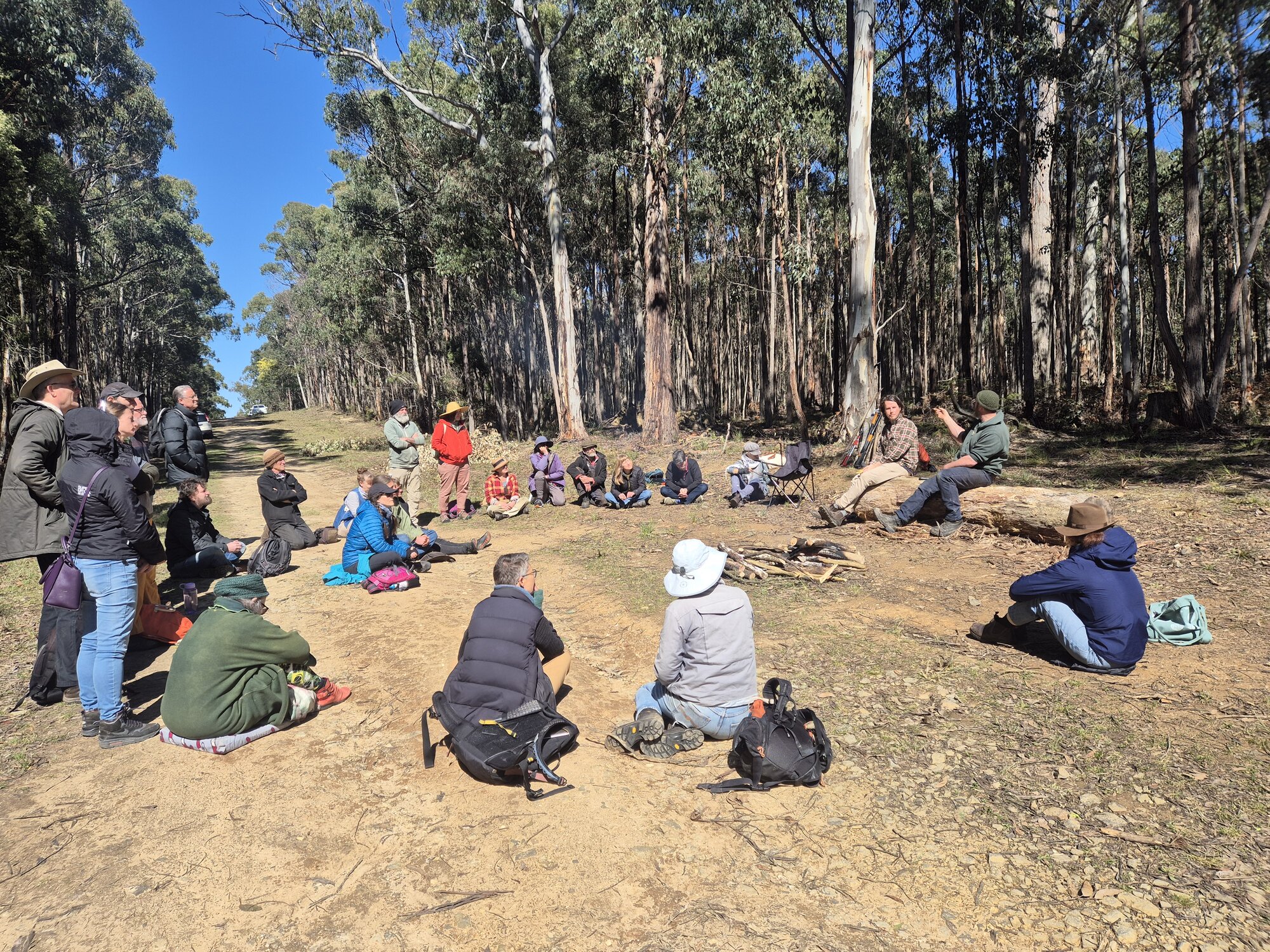 FoE Melb Djaara Wombat forest worktrip FoE Melb Djaara Wombat forest worktrip