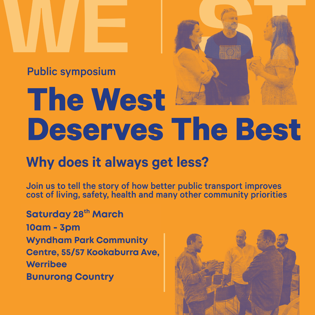 The West Deserves the best public transport symposium