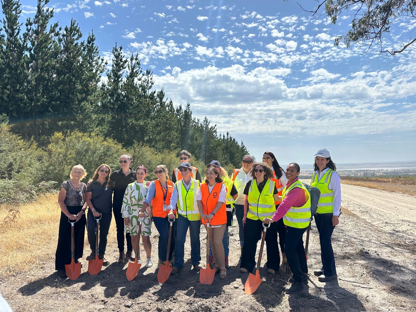 Delburn wind farm launch