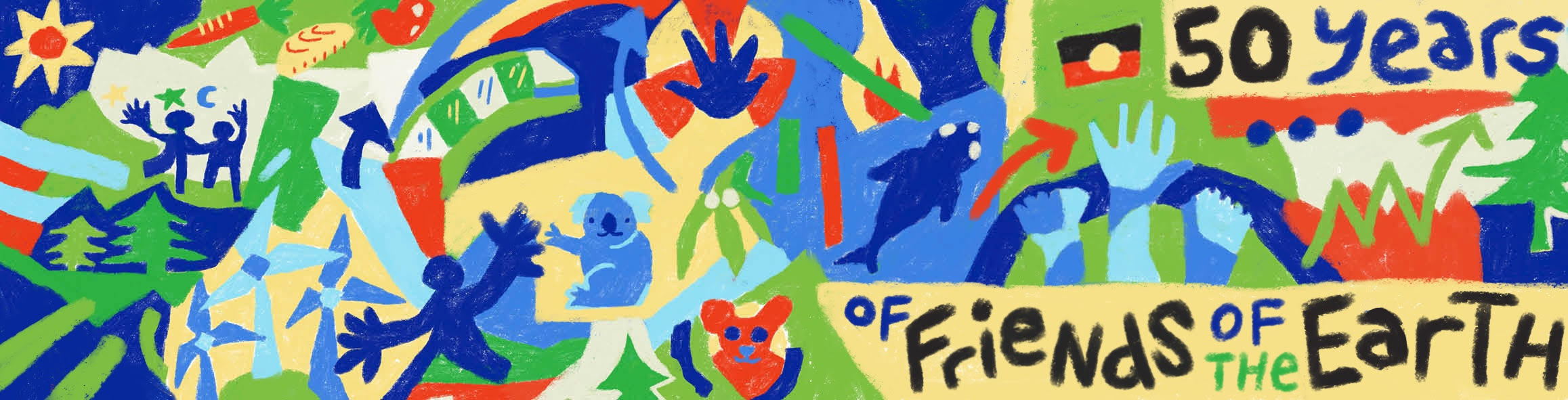 Radical action for a better planet since 1973