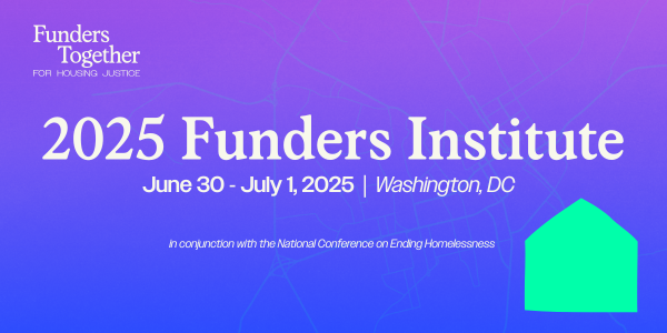 2025 Funders Institute Banner