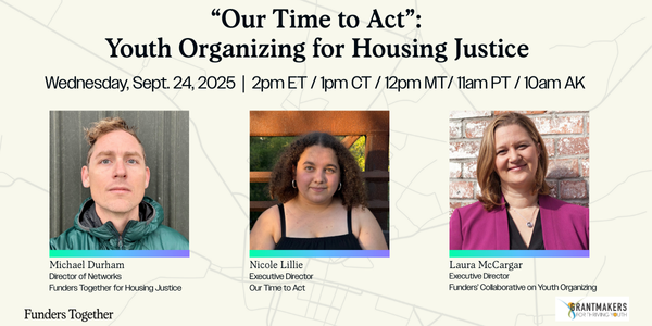 “Our Time to Act”: Youth Organizing for Housing Justice “Our Time to Act”: Youth Organizing for Housing Justice