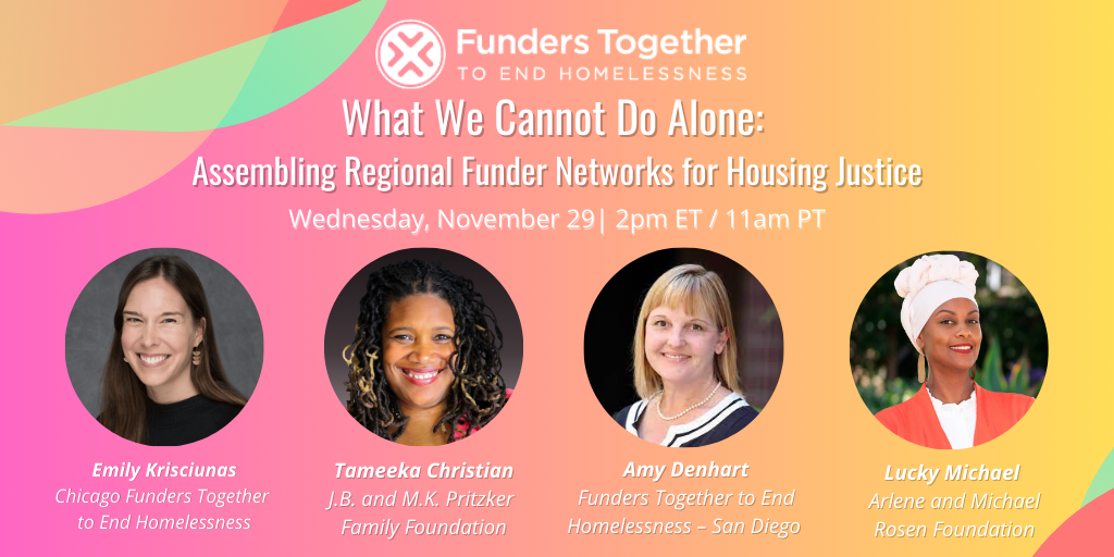 inar What We Cannot Do Alone Assembling Regional Funder Networks