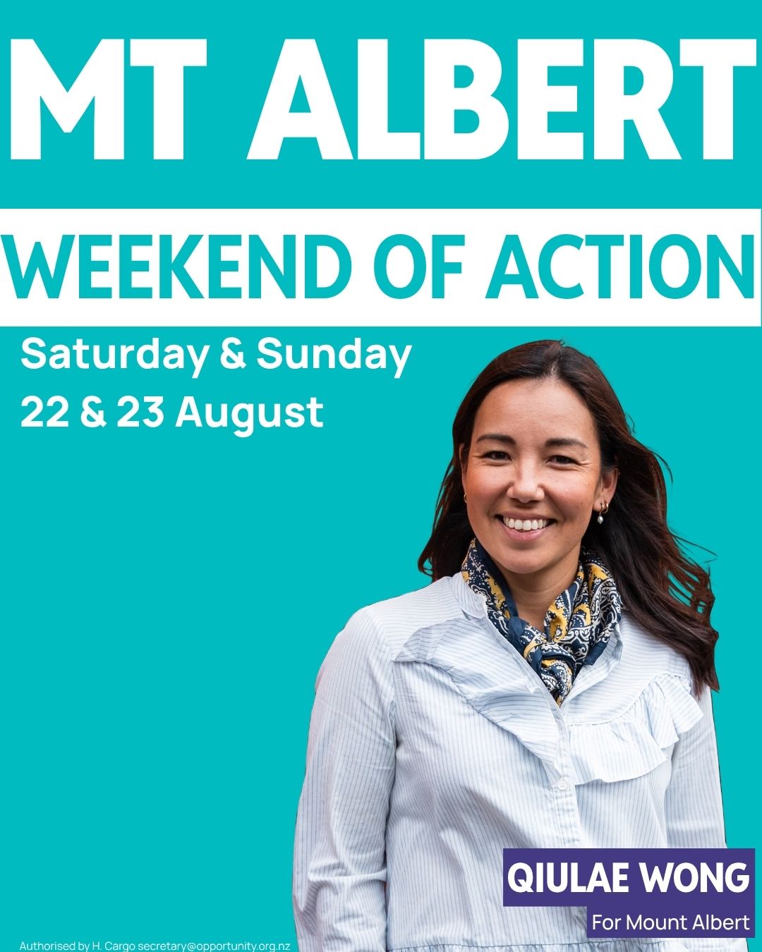 Mt Albert August Weekend of Action