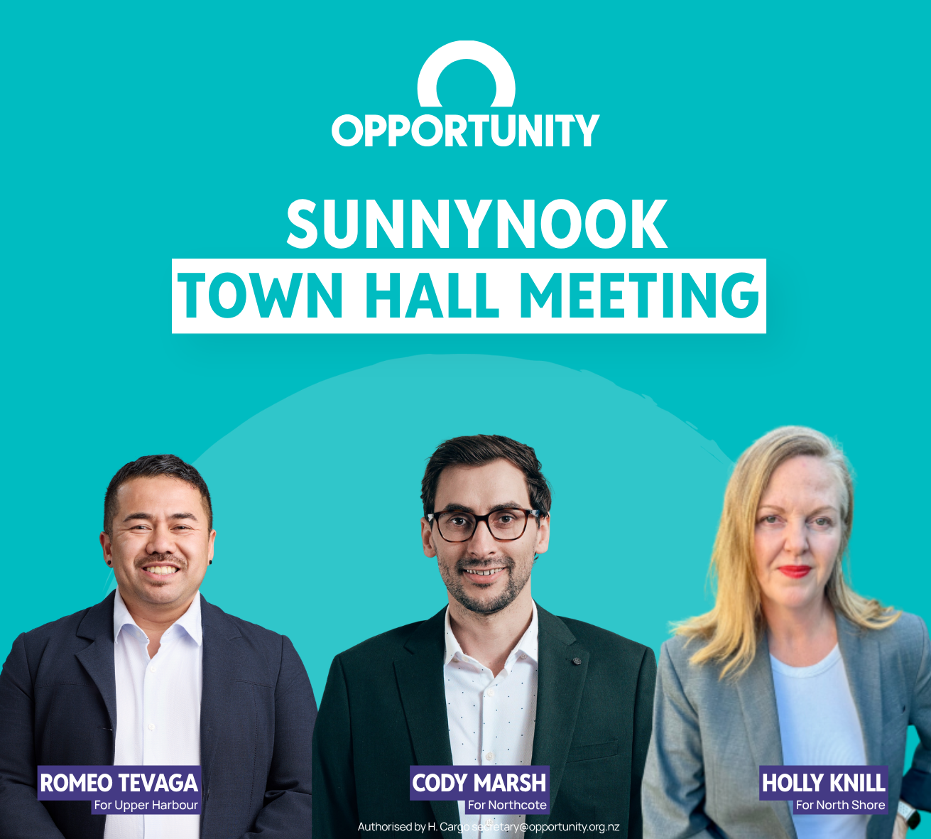 Sunnynook Meet the Candidates