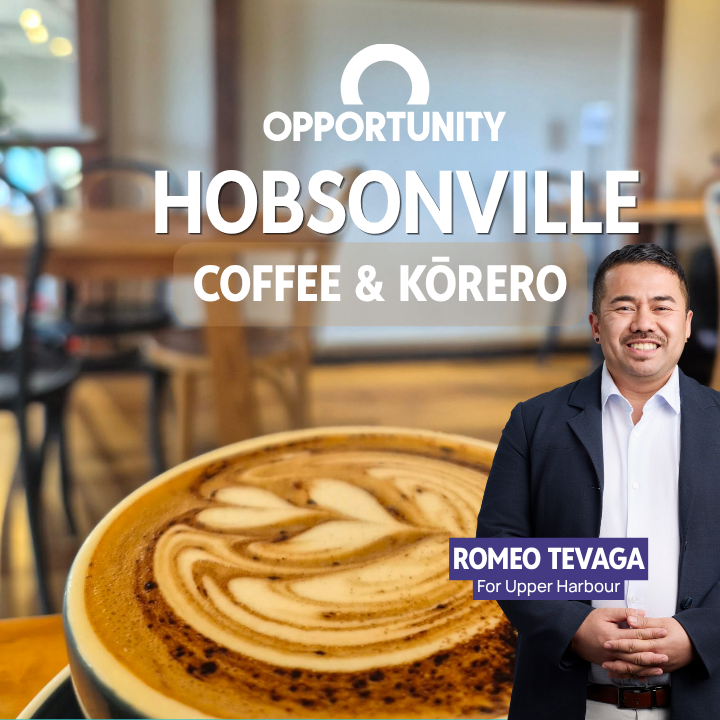 Hobsonville Coffee and Kōrero with Romeo