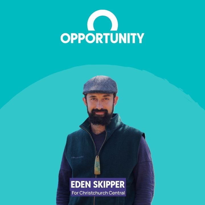 City walking tour with Christchurch Central Candidate - Eden Skipper 