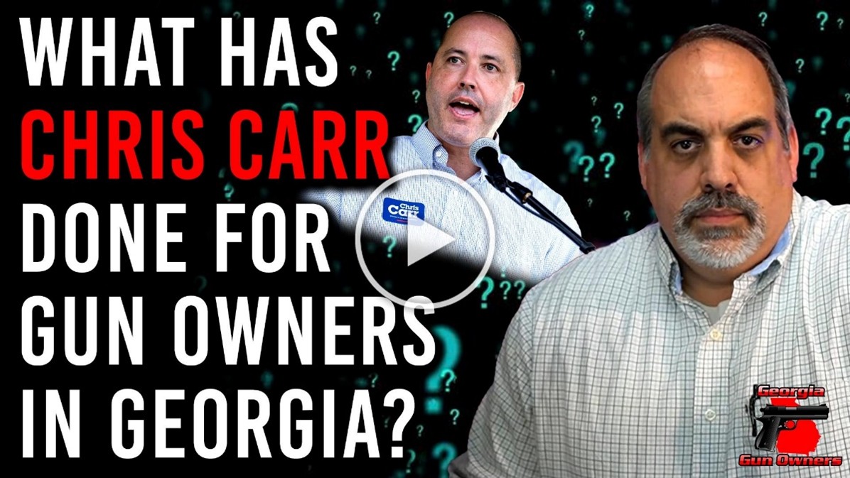 Must Watch Video: Chris Carr and the Second Amendment