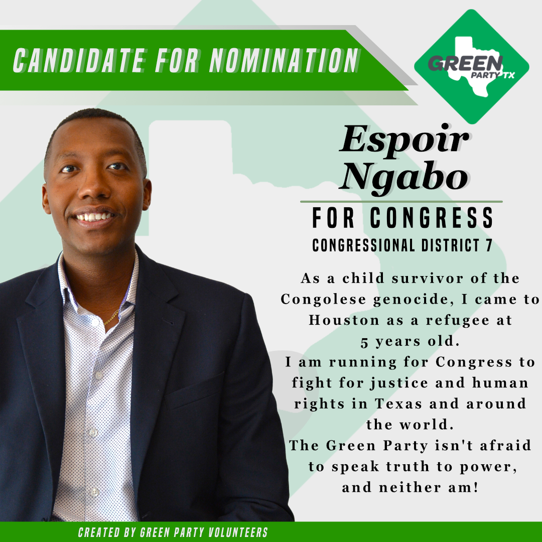 Espoir Ngabo Congress District 7