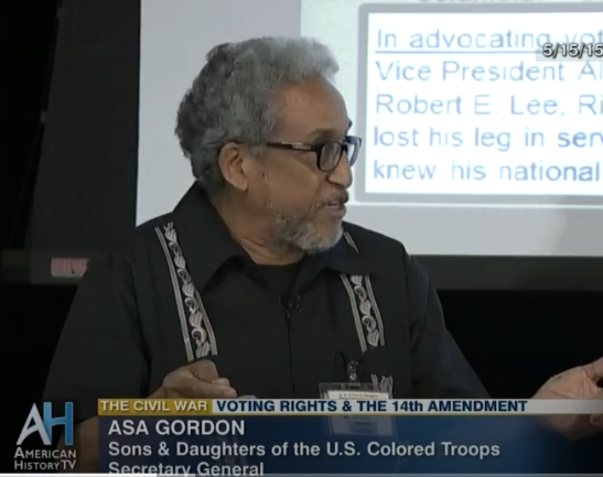 Asa Gordon C-Span Screenshot