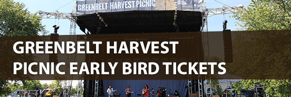 Greenbelt Harvest Picnic Early Bird Tickets - Photo of stage at Greenbelt Harvest Picnic 2012