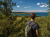 Photo - a lookout over the Bruce Peninsula