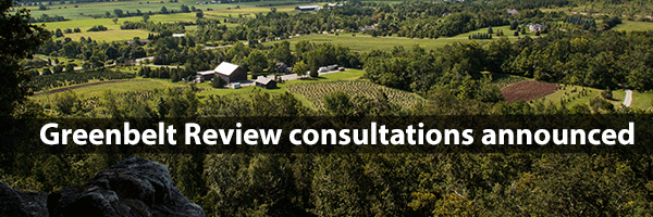 Photo – Greenbelt consultations annouced