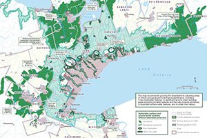Photo - Map of proposed bluebelt
