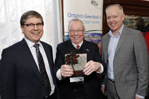 Ed McDonnell and David Crombie at FOGBA Ceremony