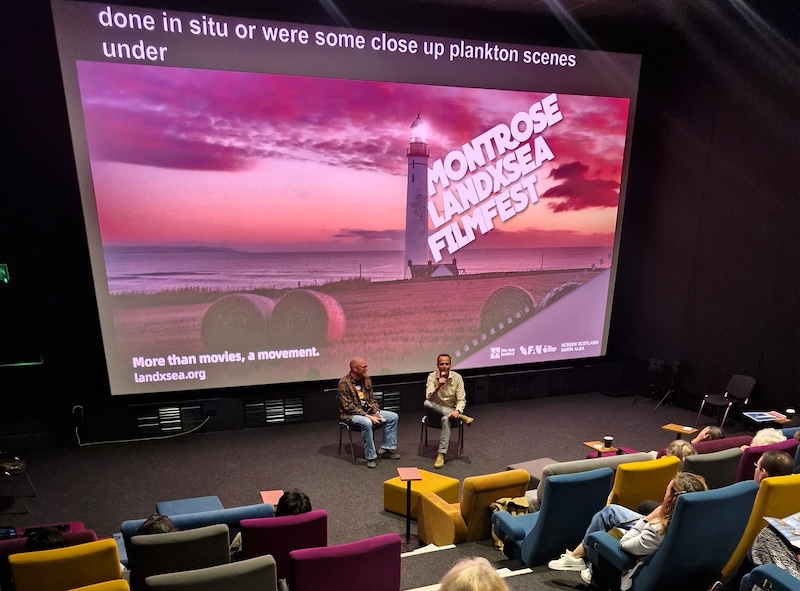 Captioned screening at LandxSea Captioned screening at LandxSea