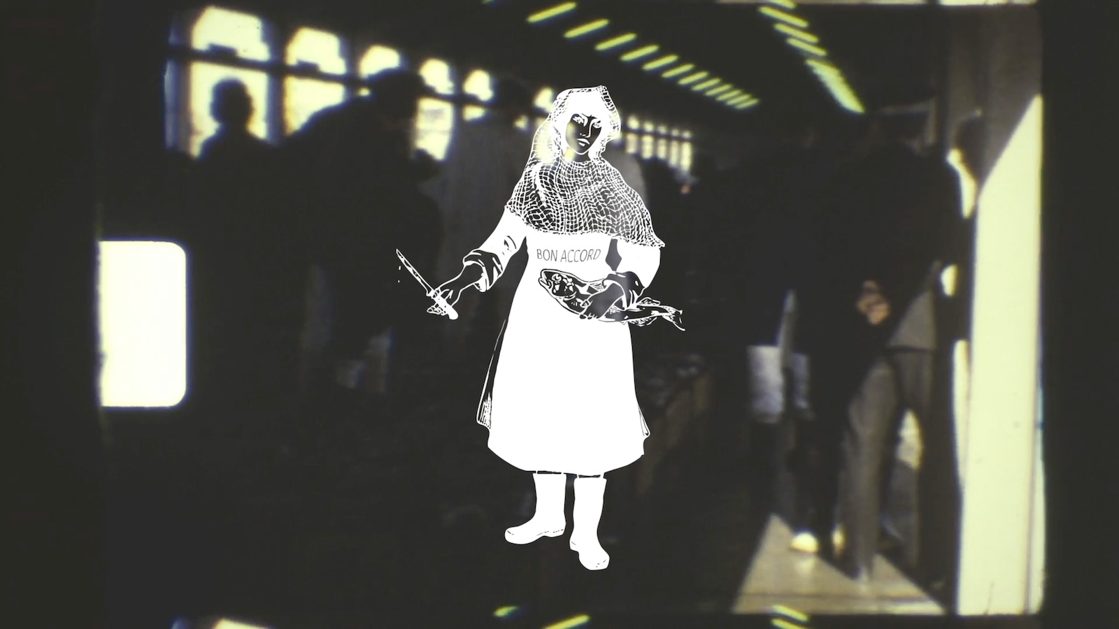 Scene from the short film Bone a Cod