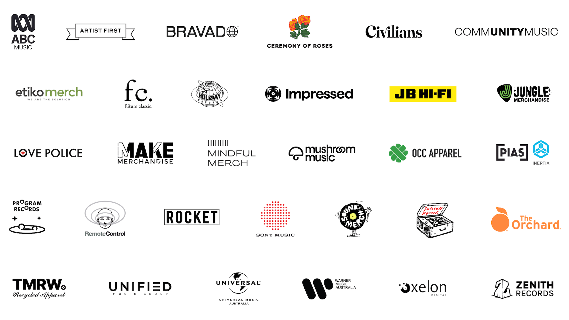 Sustainable music & merch alliance