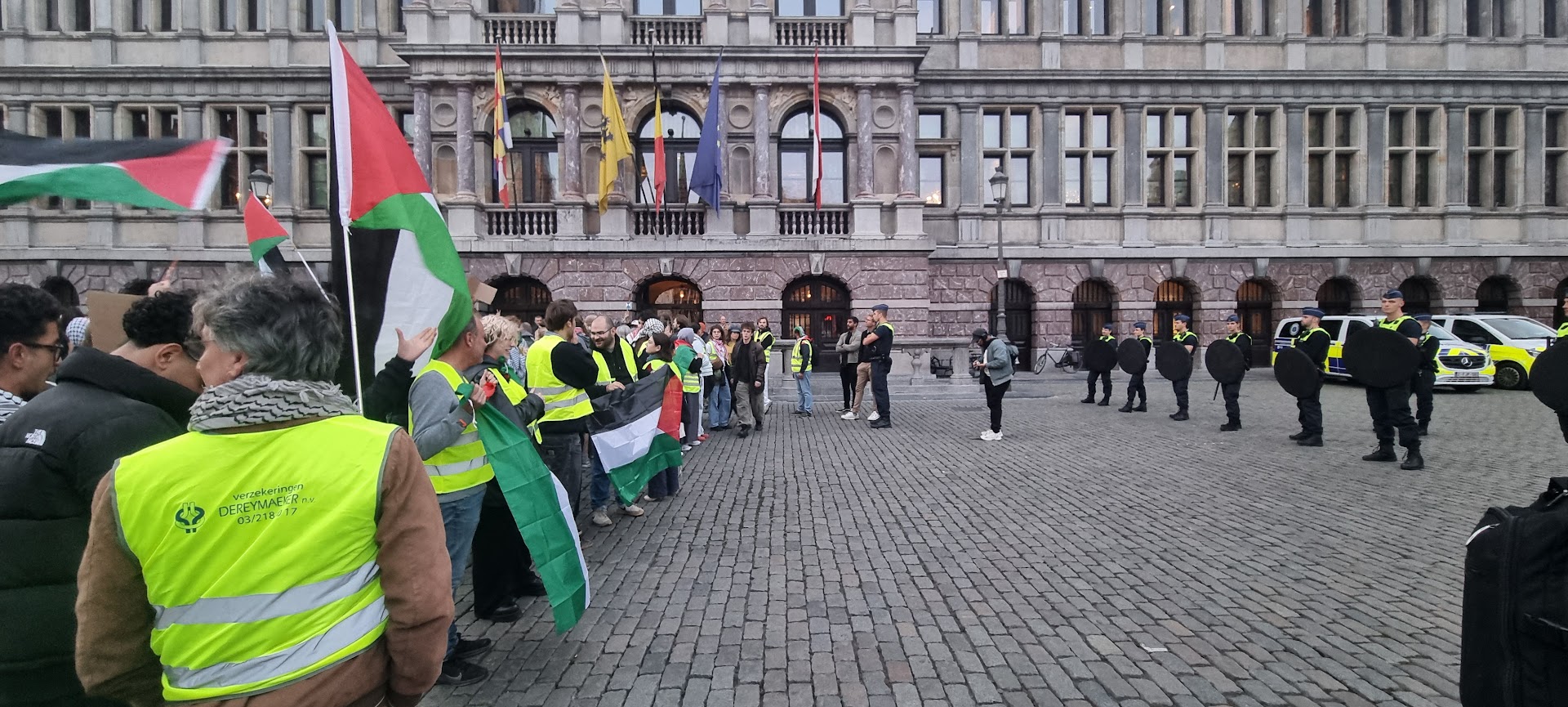 Het recht op protest is een democratisch recht