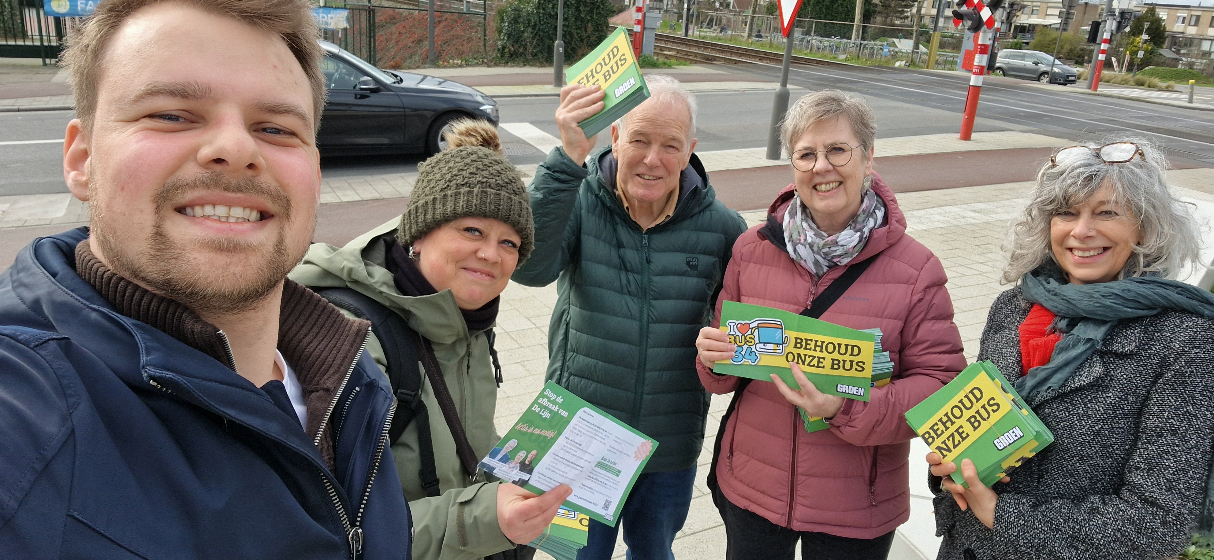 Groen Hoboken voert actie voor behoud bus 34: “Reacties waren zeer positief”